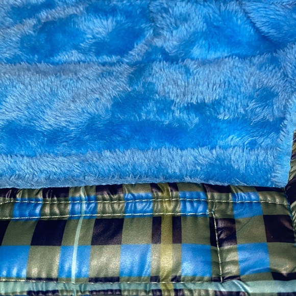 NEW XS/S dog coat with fur inside reversible - Picture 5 of 5